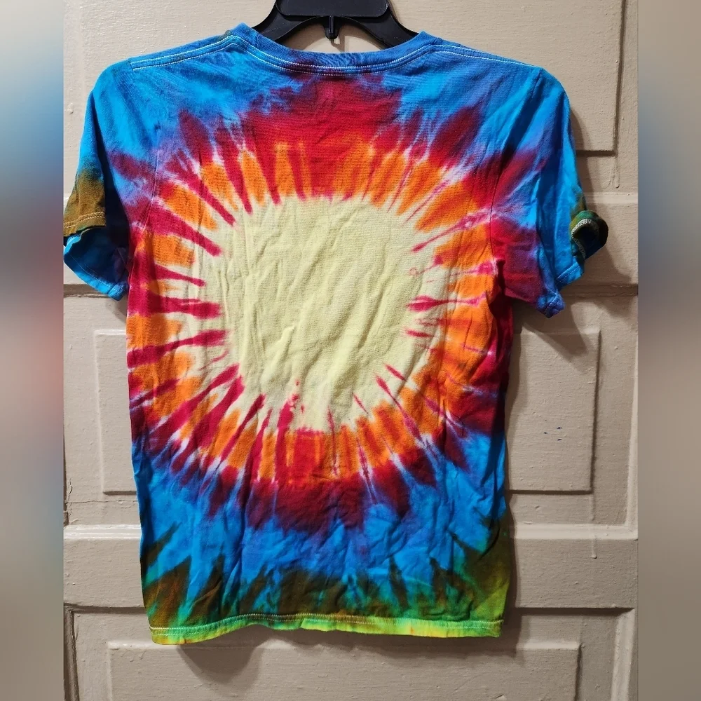 🌴 Margaritaville Myrtle Beach Parrot Logo Tie Dye Short Sleeve Tshirt - Picture 5 of 5